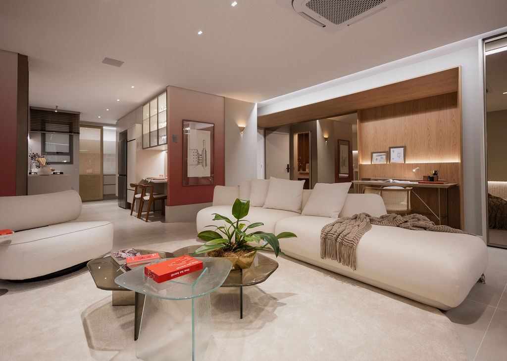 Novo apartamento decorado da Vectra é inspirado na sensibilidade de Lina Bo Bardi